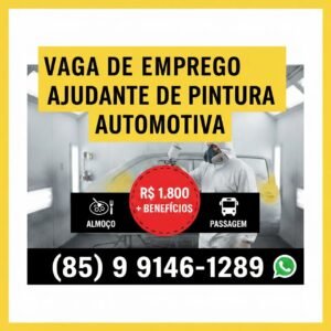VAGA DE EMPREGO - Vagas de emprego - Manoel Sátiro, Fortaleza 1479627383