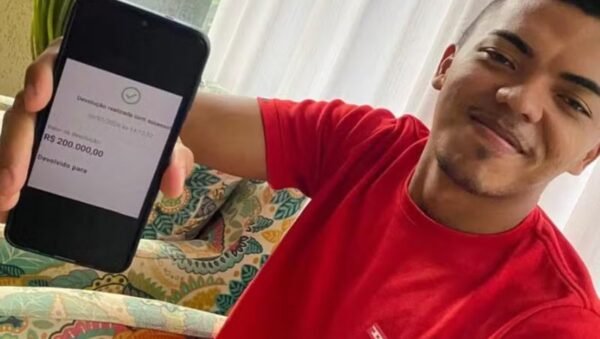 O empresário que contratou Leandro, o jovem que devolveu Pix de 200 mil enviado por engano, no mês passado, tem empresa em Goiânia. - Foto: arquivo pessoal