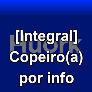 [Integral] Copeiro(a) por info